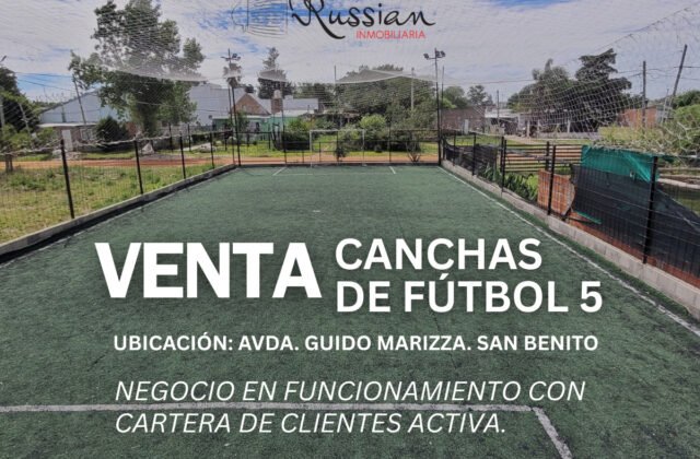 VENTA Complejo Futbol